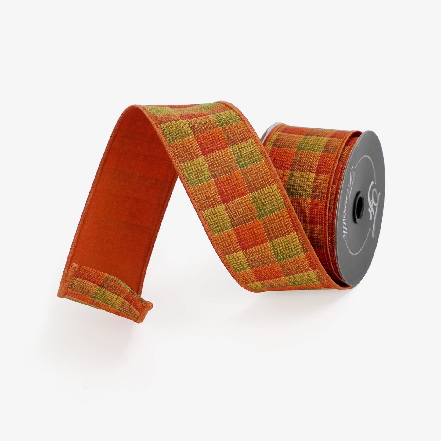 Farrisilk Autumn Plaid 2.5 x 10 yard Wired Ribbon - SC009-32
