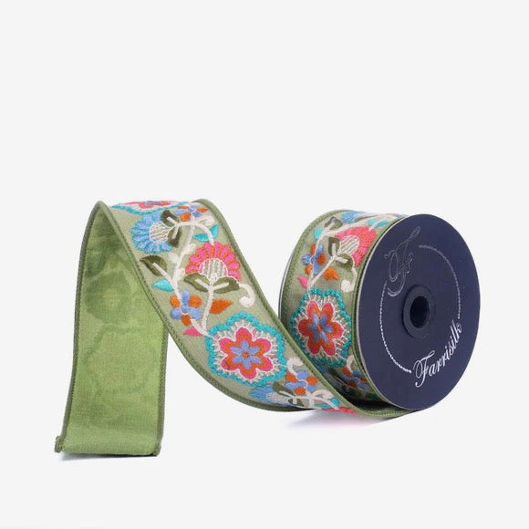 2” Farrisilk Wired Ribbon - SR126-61