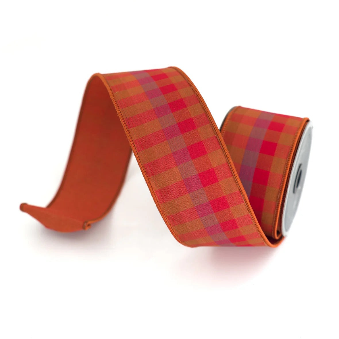 Farrisilk Harvest Plaid - 2.5"X10YD