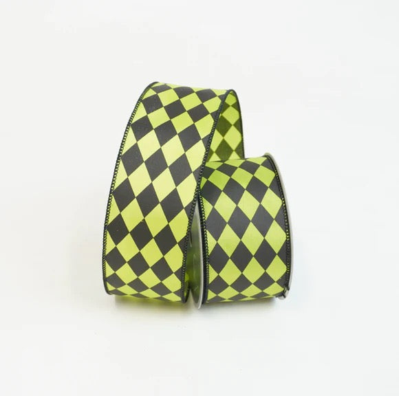 Farrisilk Halloween Diamonds - 2.5"X10YD