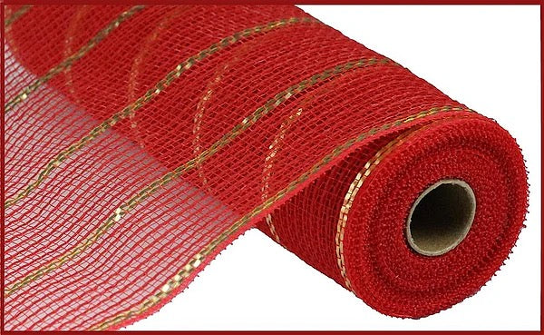 10.25" x 10yd Poly/Faux Jute/Matte Mesh - RY832939