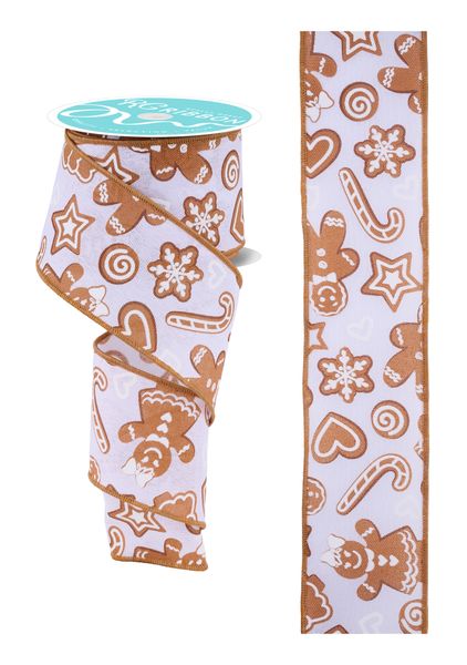 2.5" x 10yd Gingerbread - RGH136527