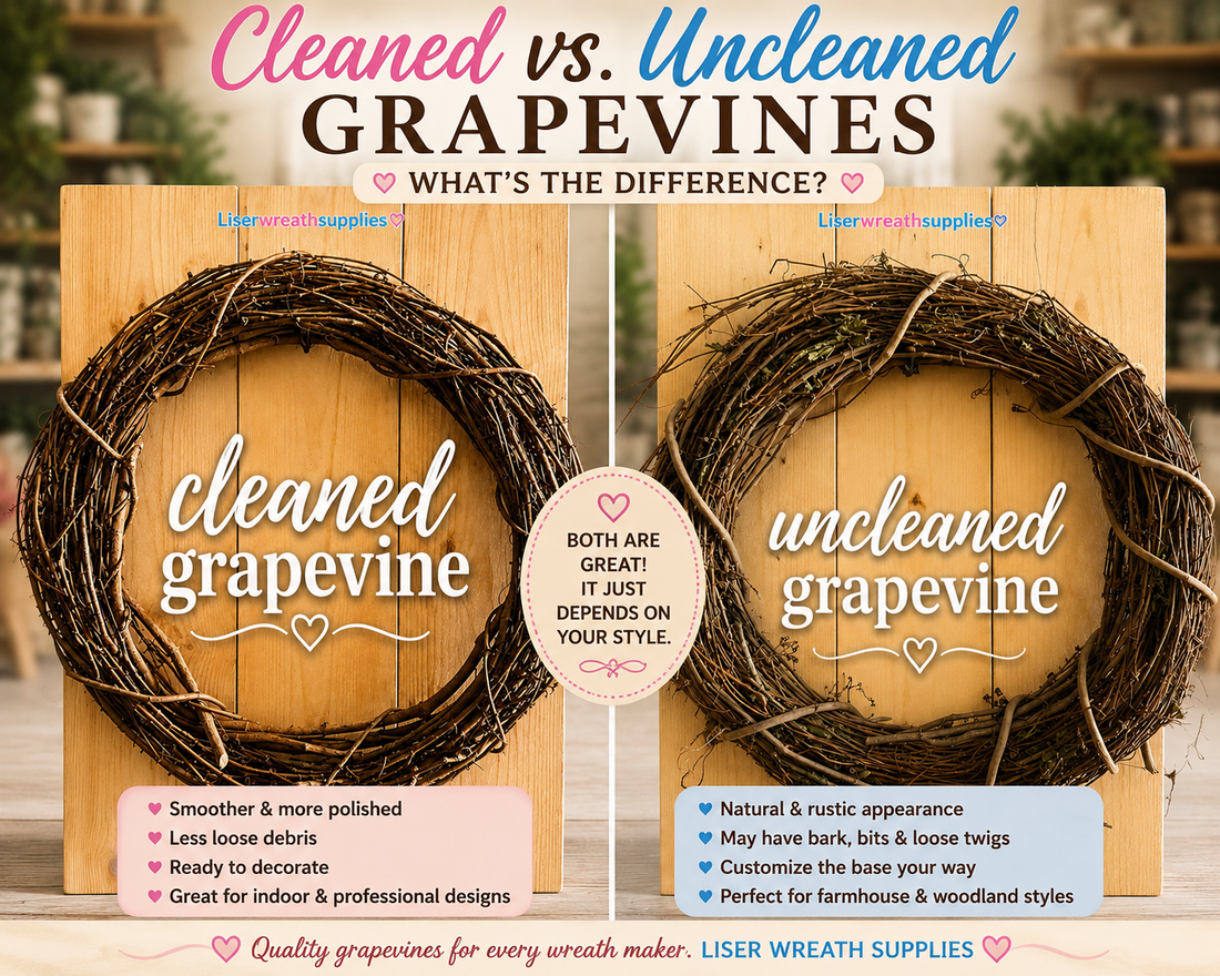 Cleaned vs. Uncleaned Grapevines: What’s the Difference?