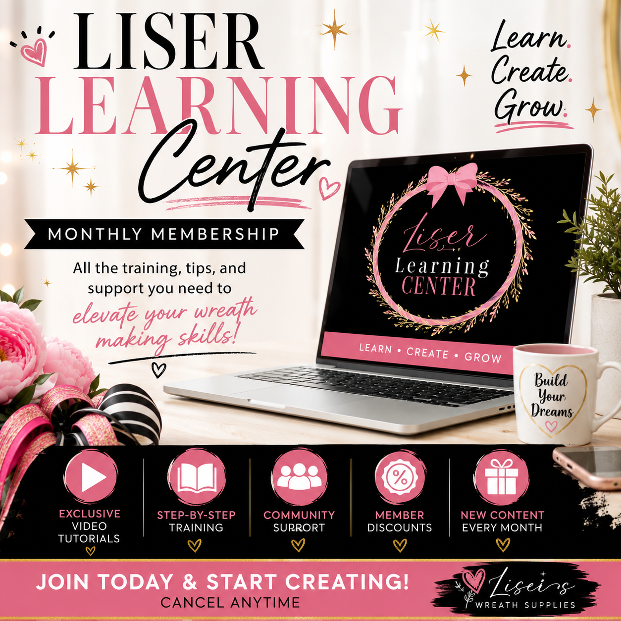 Liser Learning Center Monthly Membership