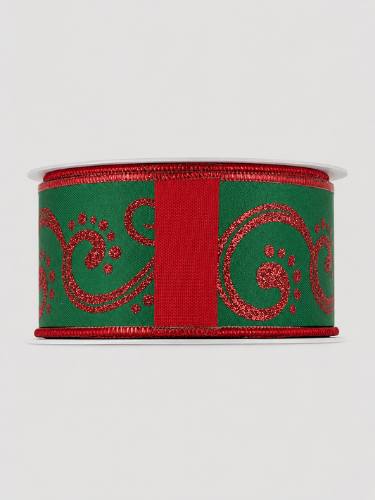 2.5" x 10yd Swirls/ Fused - LX325058