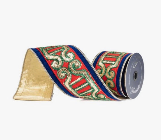 FARRISILK PLUSH NUTCRACKER - 4'' X 5YD