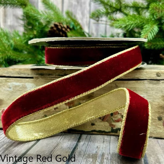 D Stevens - Vintage Red Gold  1 x 10yds