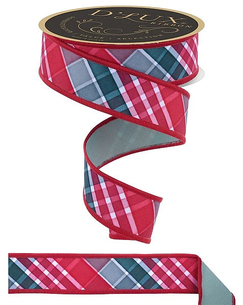 1.5" x 10yd Bold Plaid/Fused - LX1110H2