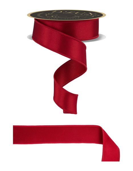 DLux 1.5" x 10yd Satin Fused Wired Ribbon - LX4005C5