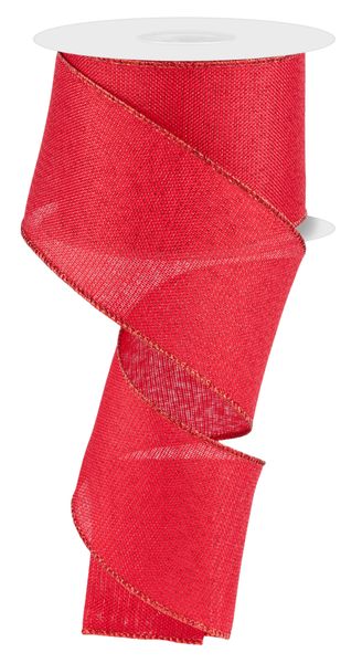 2.5" x 10yd Metallic Royal Burlap - RG0101324