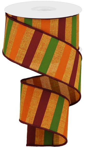 2.5" x 10yd Horizontal Stripe On Royal - RGA12376X