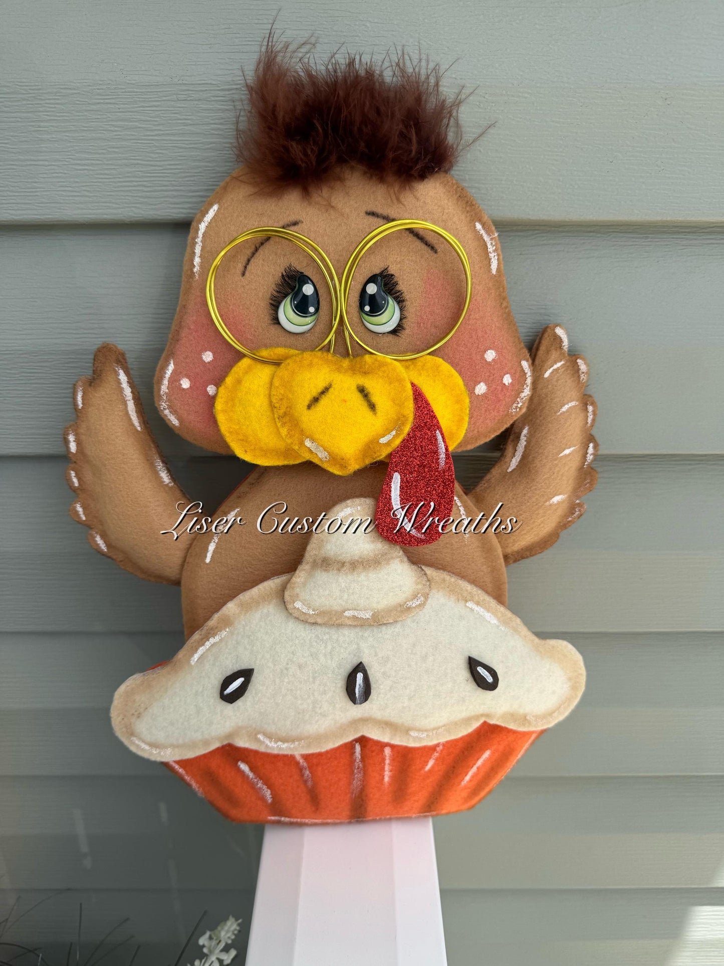 Made to Order**, Gingerbread, Gingerbread Attachment, Wreath Attachment, Fall Attachments, Fall Wreath Attachment, Turkey Attachment, Turkey